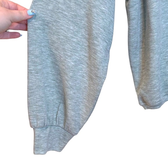 Johnny Was Calme Puff Sleeve Sweatshirt Sage XXL Plus Size - Picture 5 of 9